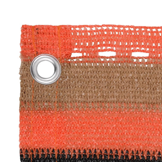 Balkon-Sichtschutz Mehrfarbig 120x500 cm HDPE