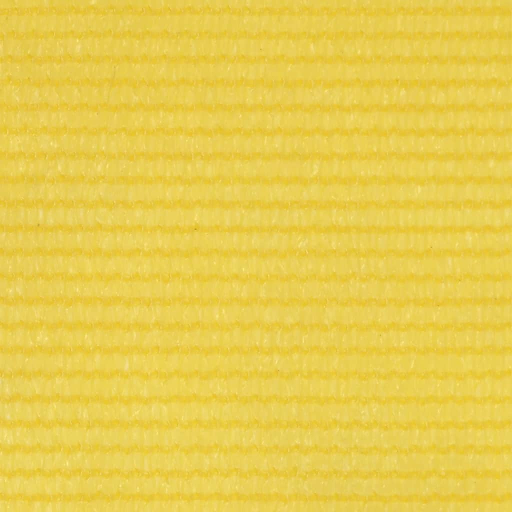 Balkon-Sichtschutz Gelb 120x500 cm HDPE