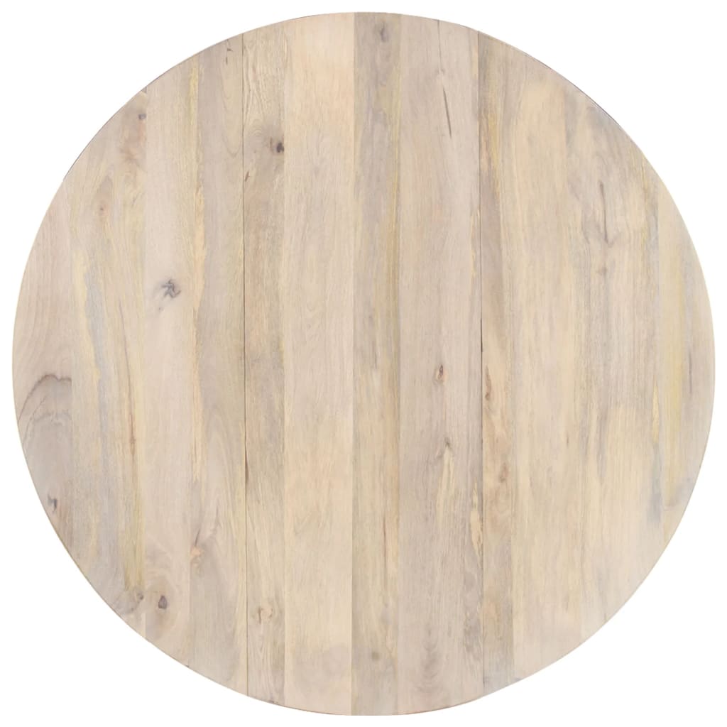Spisebord Rundt 110x76 cm Mango Massivt Træ