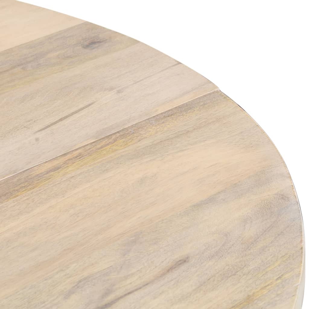 Spisebord Rundt 110x76 cm Mango Massivt Træ