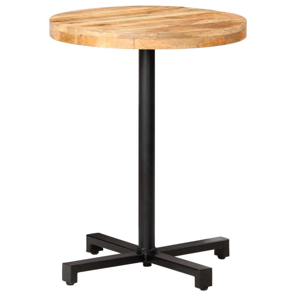 Bistro Bord Rundt Ø60x75 cm Groft Mango Træ