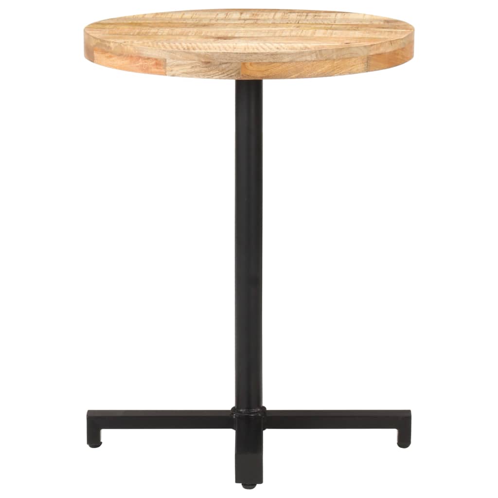 Bistro Bord Rundt Ø60x75 cm Groft Mango Træ
