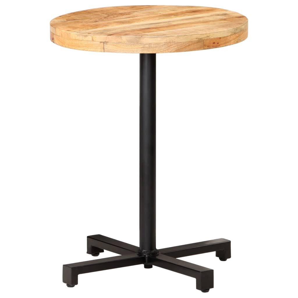 Bistro Bord Rundt Ø60x75 cm Groft Mango Træ