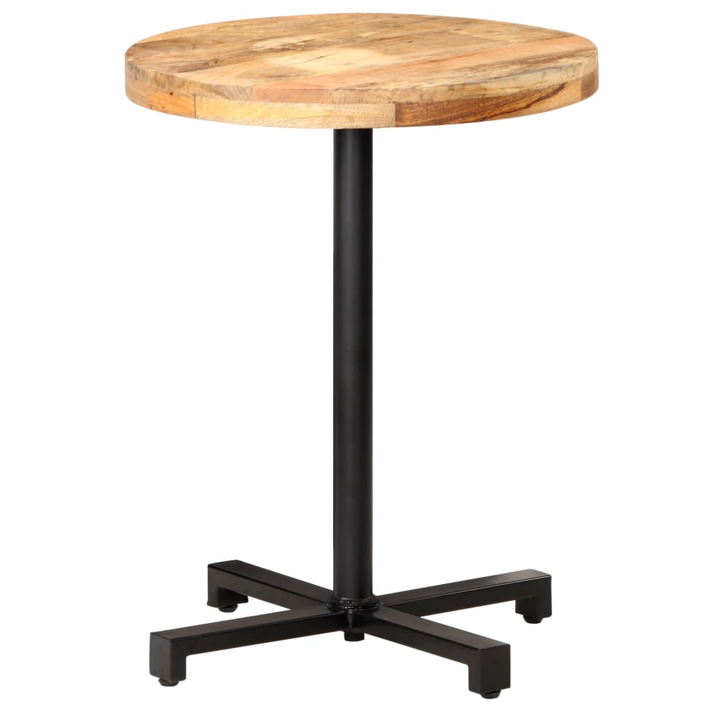 Bistro Bord Rundt Ø60x75 cm Groft Mango Træ