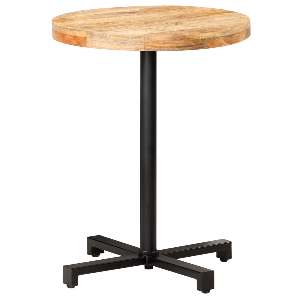 Bistro Bord Rundt Ø60x75 cm Groft Mango Træ