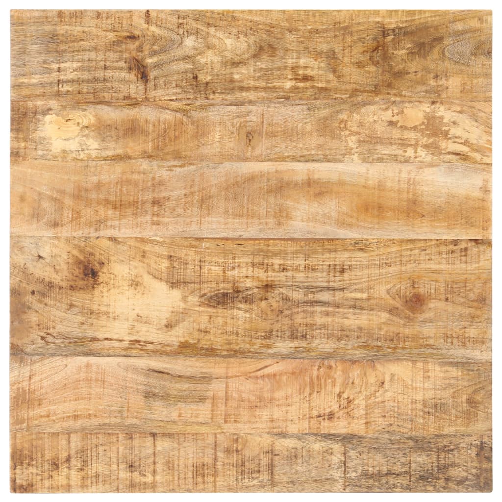 Bistro Bord Firkantet 70x70x75 cm Groft Mango Træ