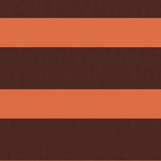 Balkon-Sichtschutz Orange und Braun 90x600 cm Oxford-Gewebe