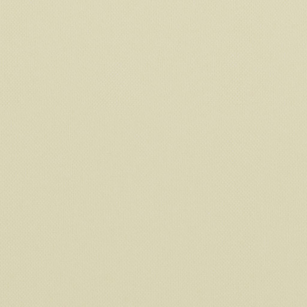Balkon-Sichtschutz Creme 120x300 cm Oxford-Gewebe