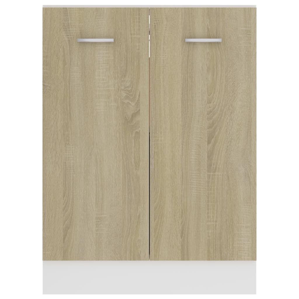 Unterschrank Lyon Sonoma-Eiche 60x46x81,5 cm Holzwerkstoff