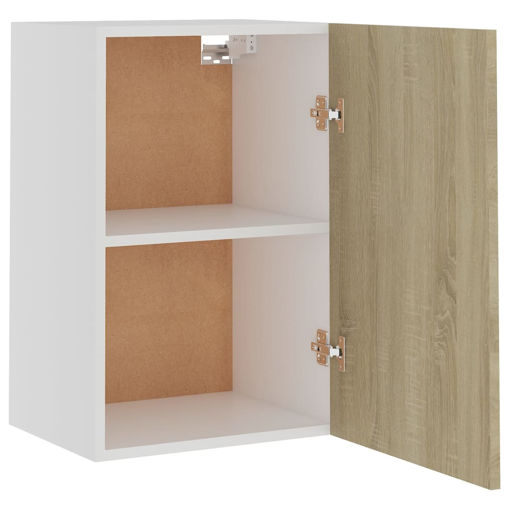 Vægskab Sonoma Eg 39,5x31x60 cm Træ Materiale