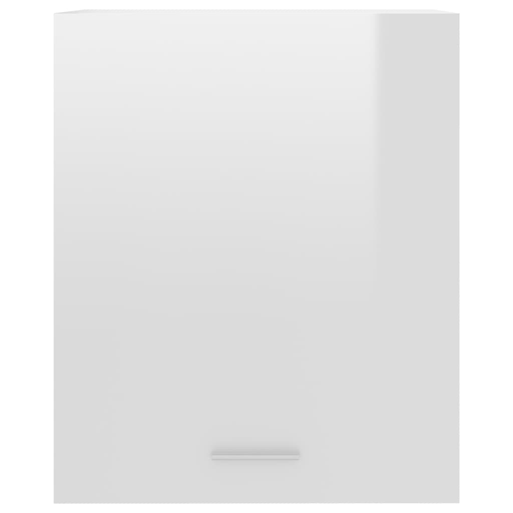 Hängeschrank Lyon Hochglanz-Weiß 50x31x60 cm Holzwerkstoff