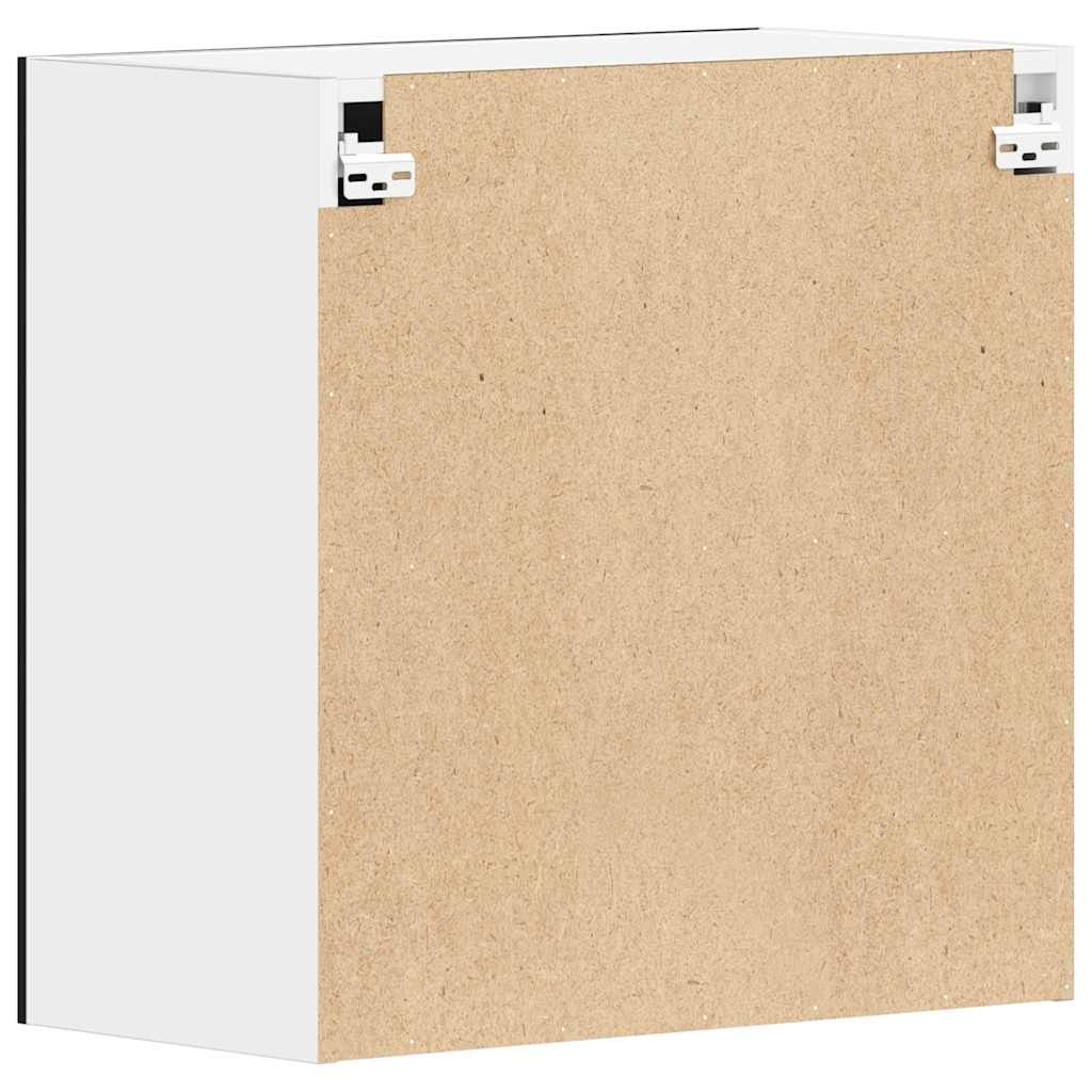 Hängeschrank Lyon Schwarz 60x31x60 cm Holzwerkstoff