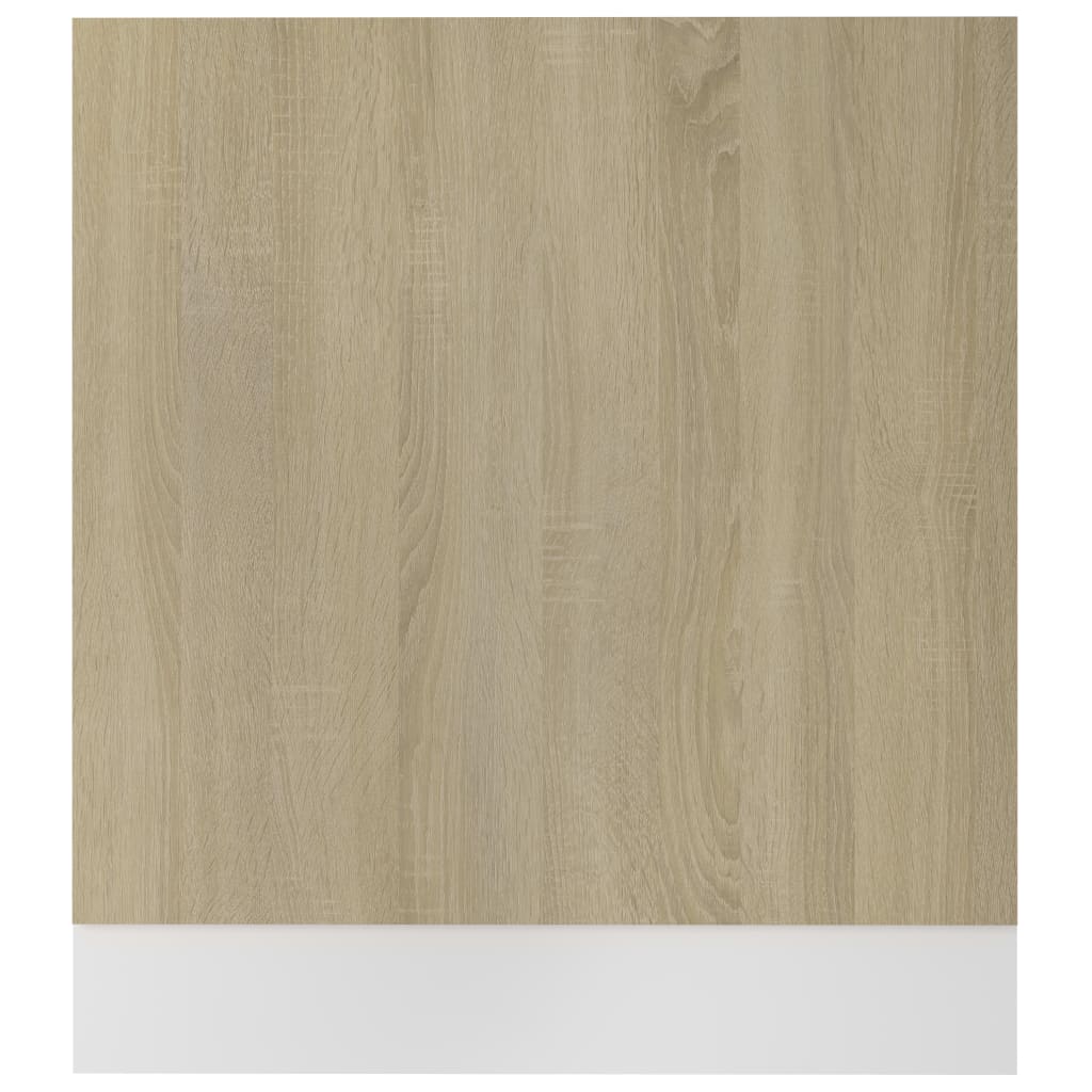 Geschirrspülerblende Lyon Sonoma-Eiche 59,5x3x67 cm Holzwerkstoff