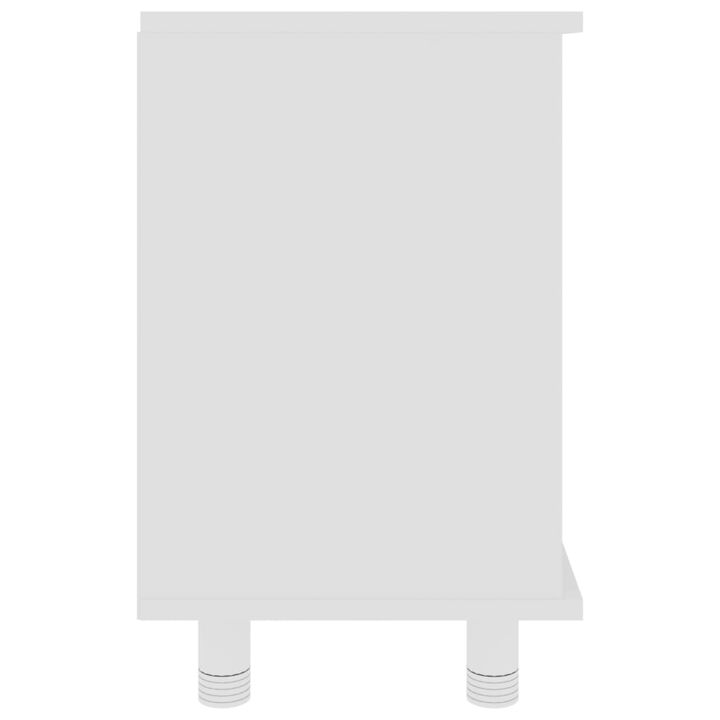 Badeværelsesskab Hvid 60x32x53,5 cm Træ Materiale