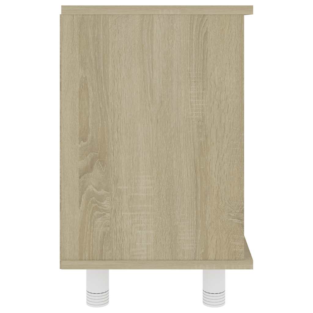 Badeværelsesskab Sonoma Eg 60x32x53,5 cm Træ Materiale