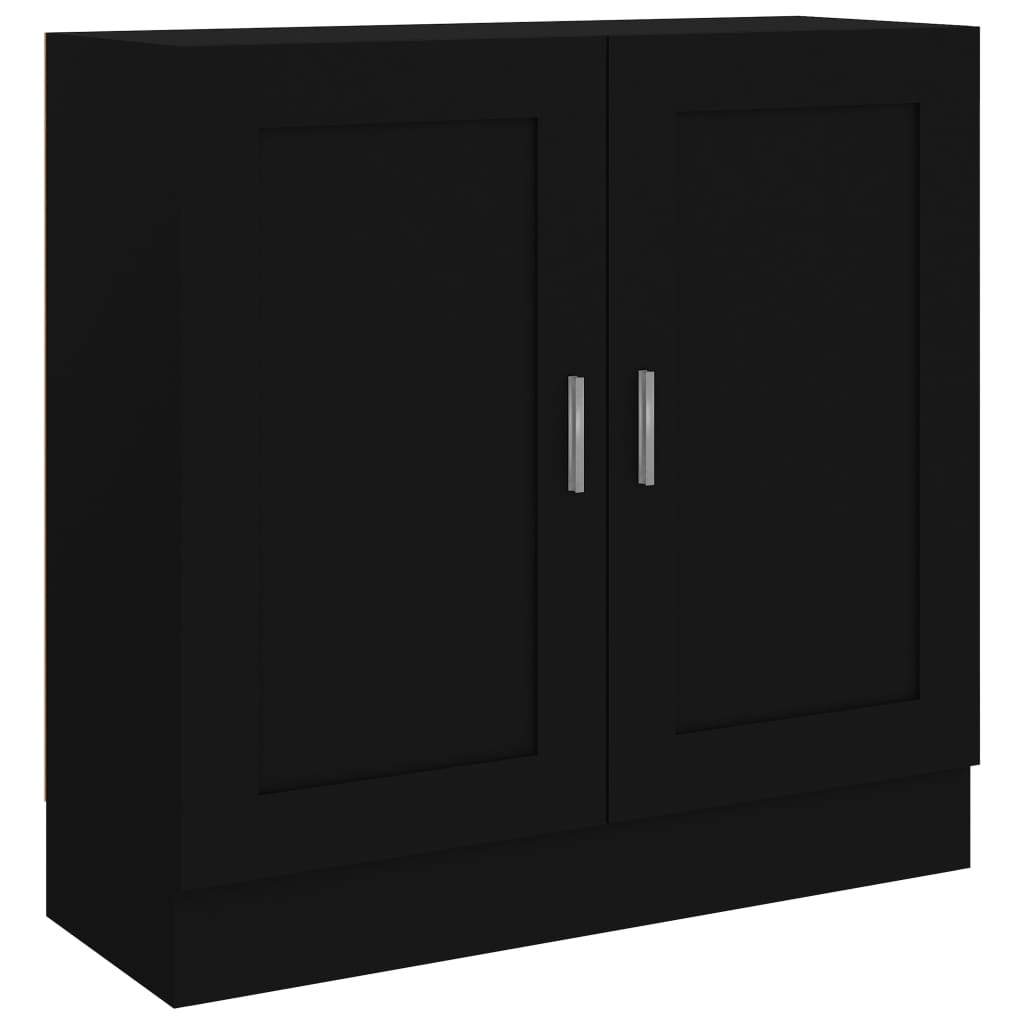 Reol Sort 82,5x30,5x80 cm Træ Materiale