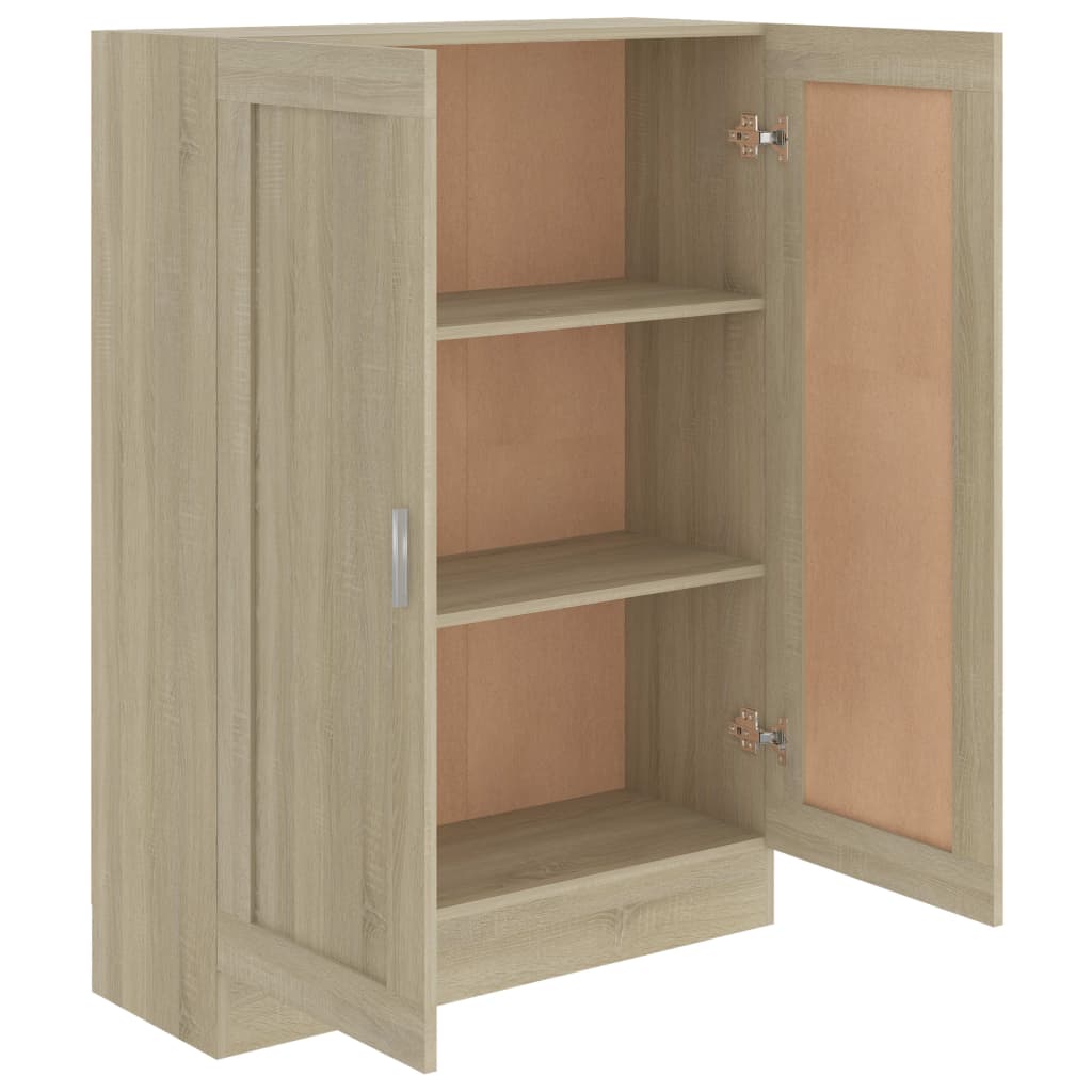 Reol Sonoma Eg 82,5x30,5x115 cm Træ Materiale