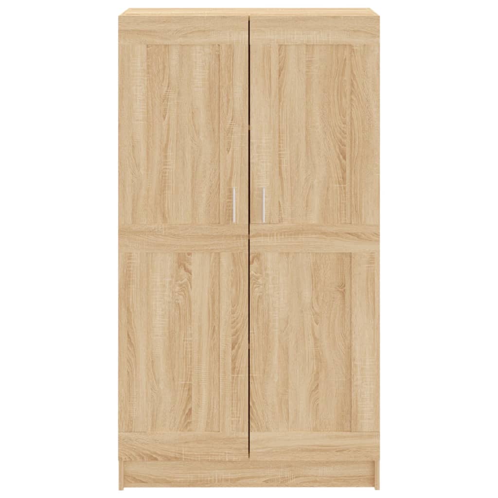 Bogreol Sonoma Eg 82,5x30,5x150 cm Træ Materiale