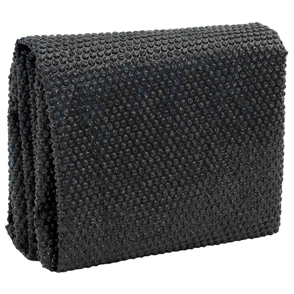Rechteckige Poolabdeckung 1000x600 cm PE Schwarz