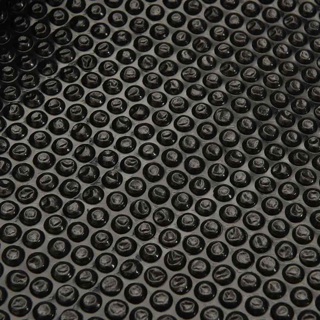Rechteckige Poolabdeckung 1000x600 cm PE Schwarz