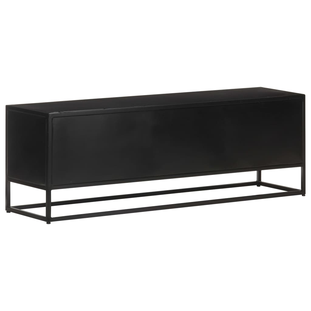 TV-skab 120x30x40 cm Groft mangotræ