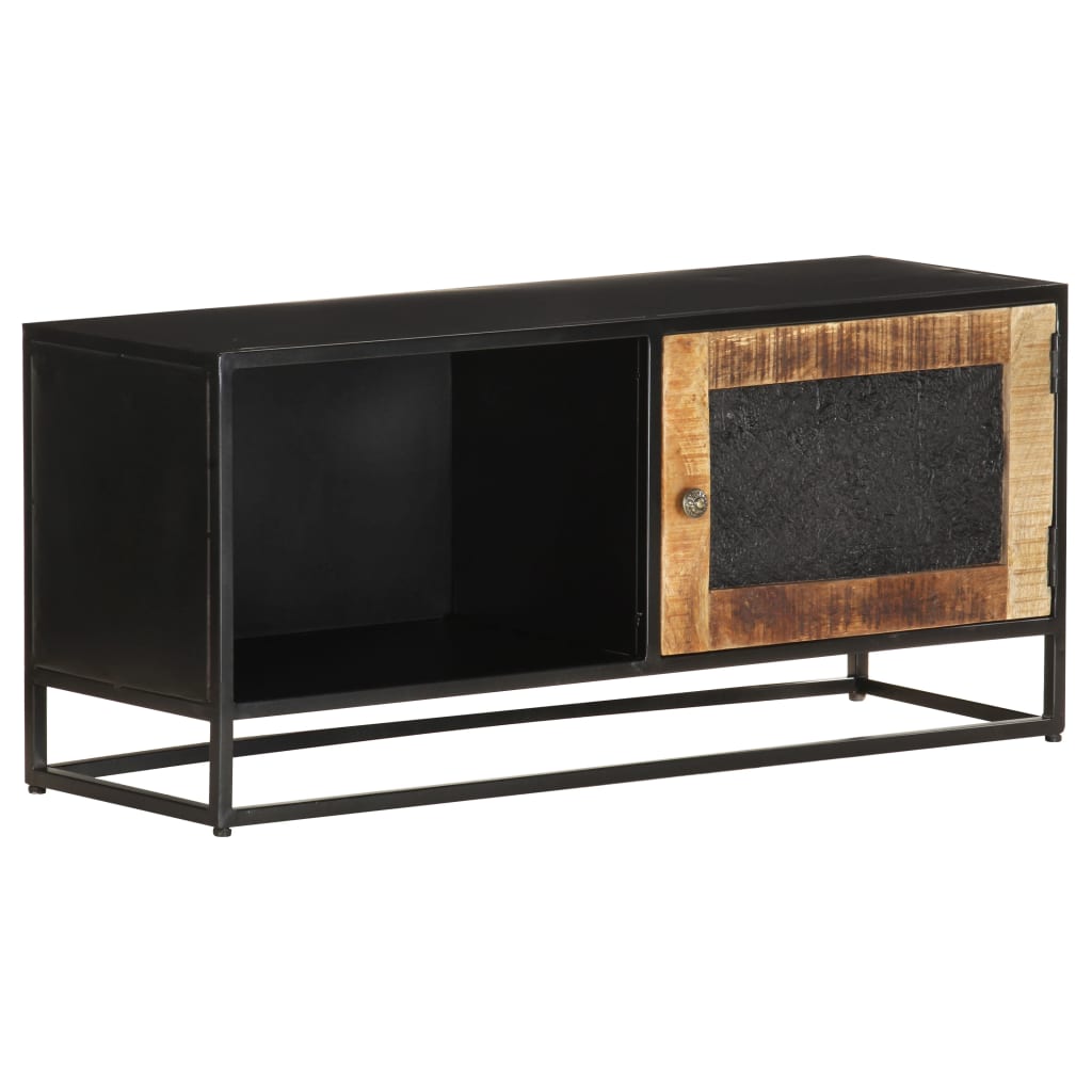 TV-skab 90x30x40 cm Groft mangotræ