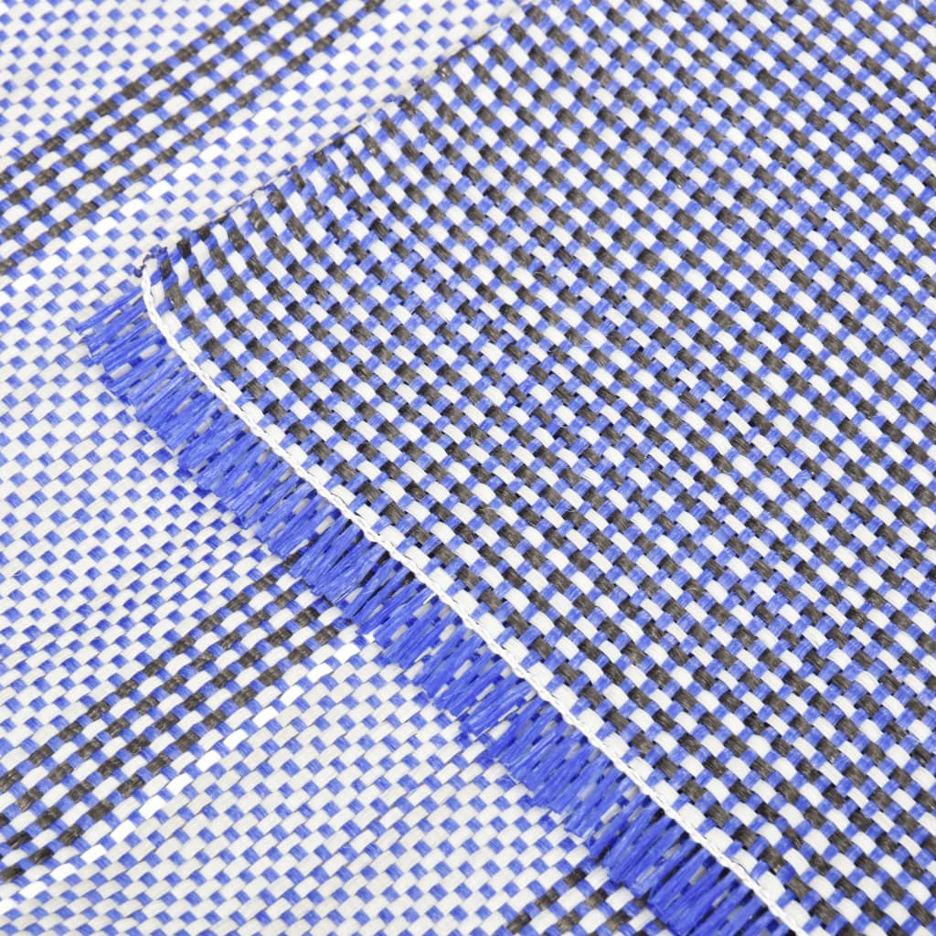 Telttæppe 700x300 cm Blå
