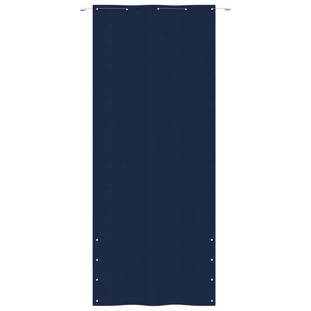 Balcony Privacy Screen Blue 100x240 cm Oxford Stof