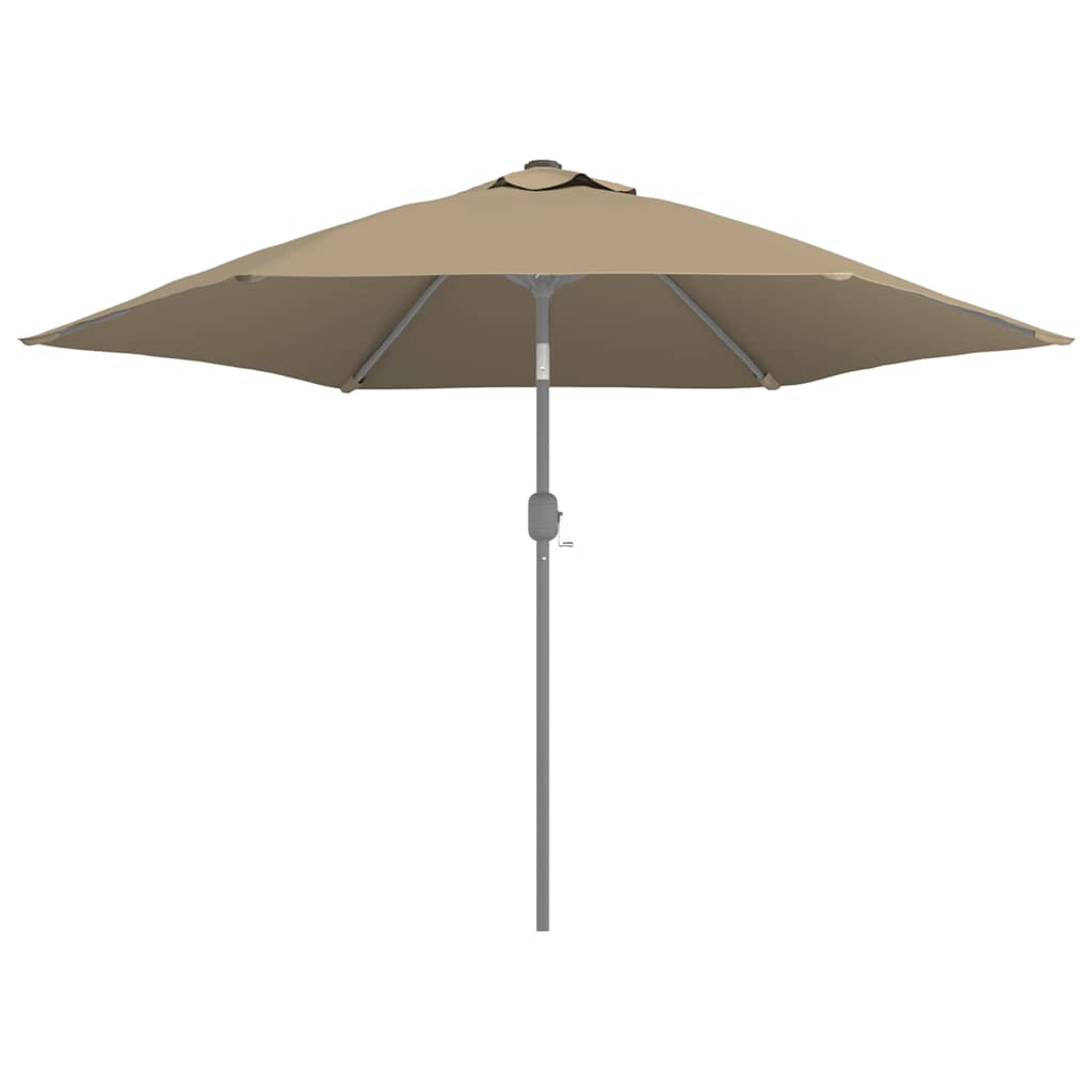 Ersatzbezug für Sonnenschirm Taupe 300 cm