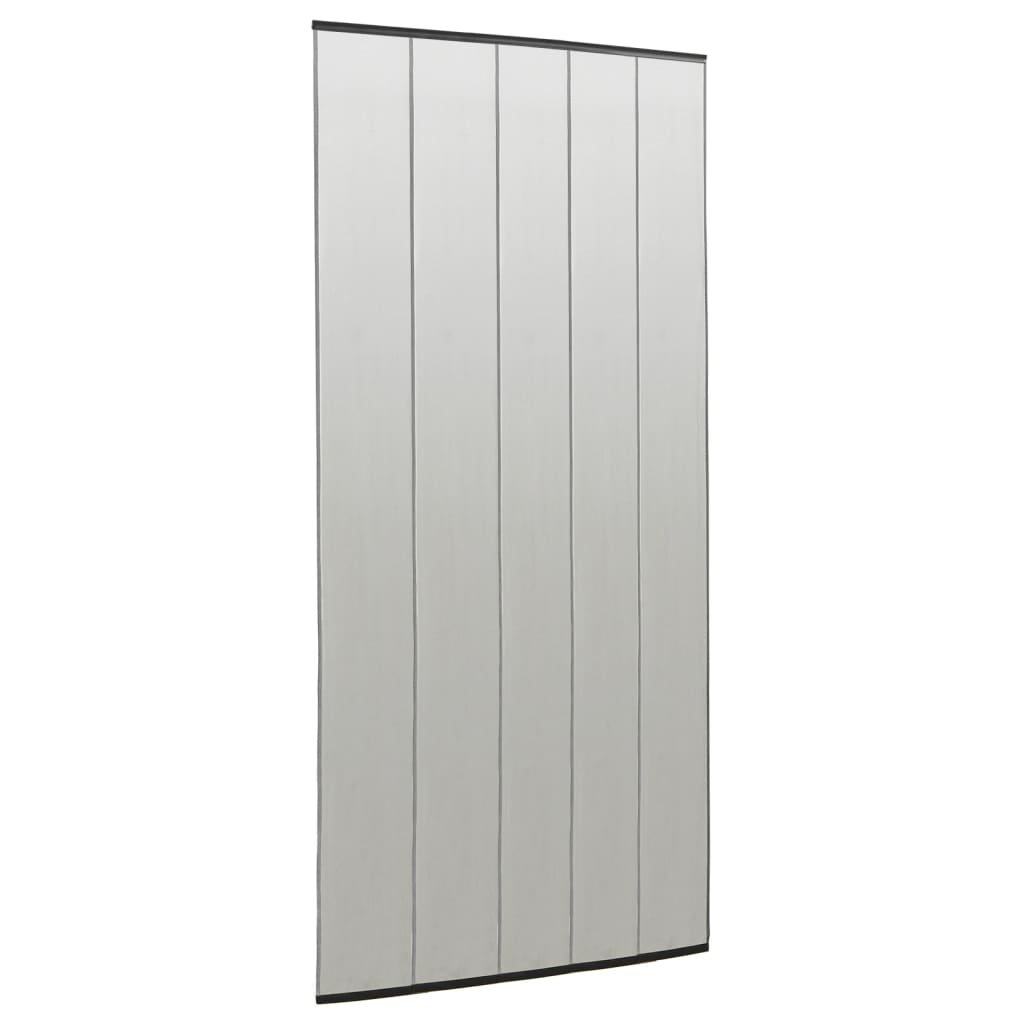Insektskærm til døre Sort 100x220 cm Polyester