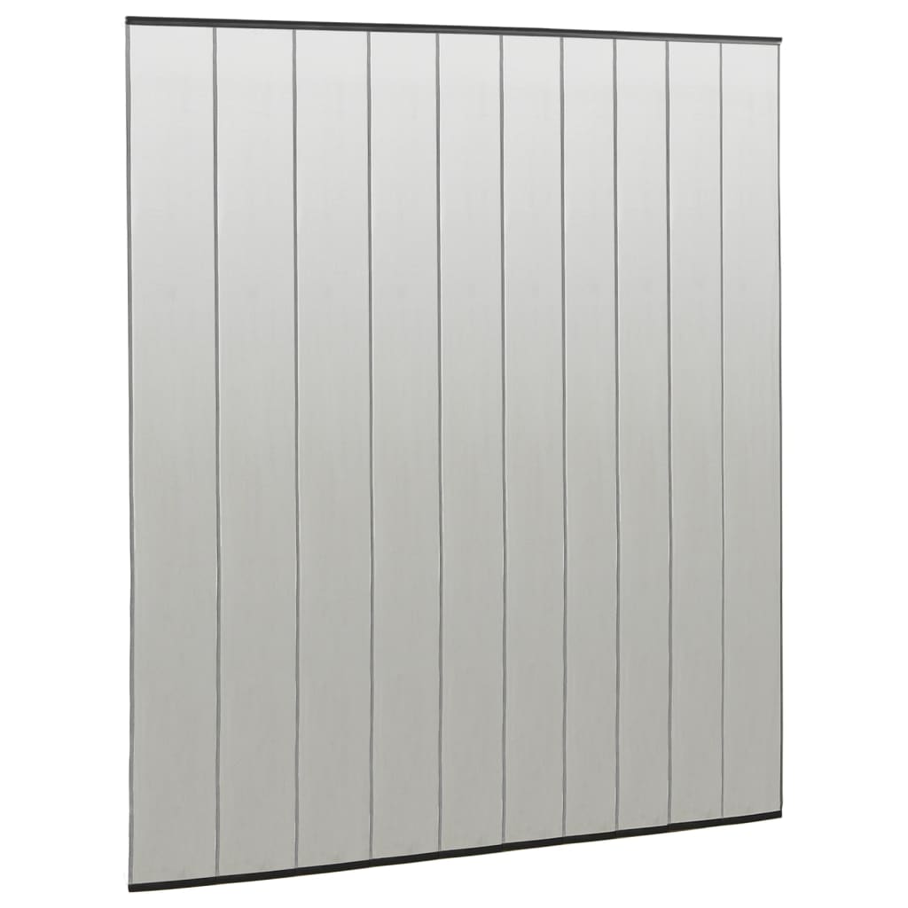 Insektbeskyttelse til døre 10-stk. Netgardin Sort 240x240 cm