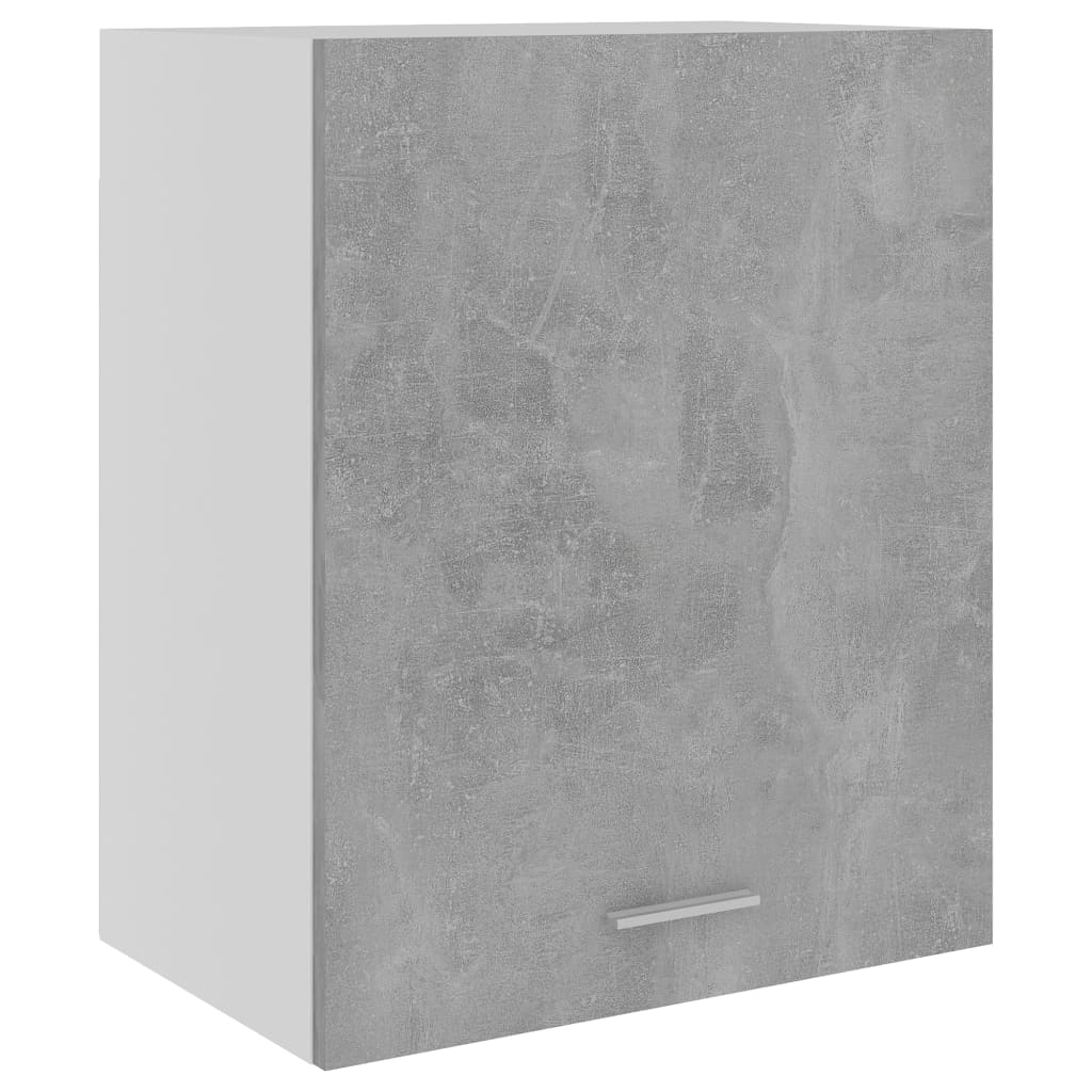 Hängeschränke 2 Stk. Lyon Betongrau 50x31x60 cm Holzwerkstoff