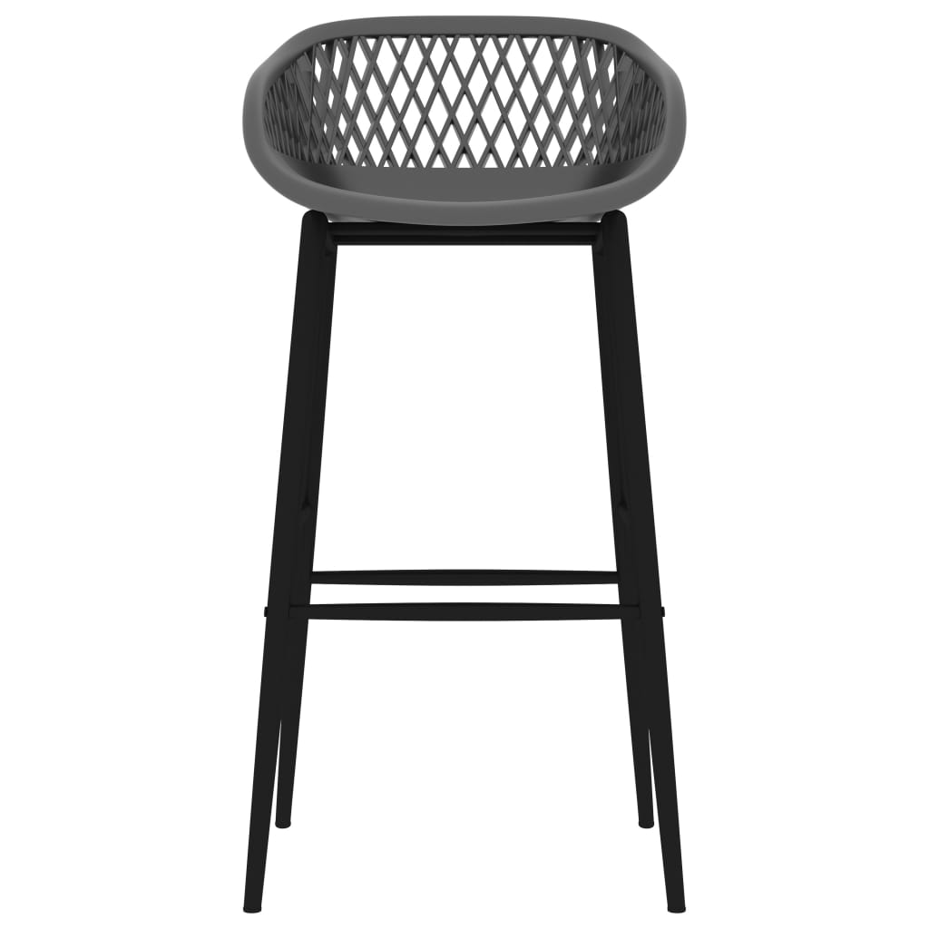 5-tlg. Bar-Set Weiß und Grau