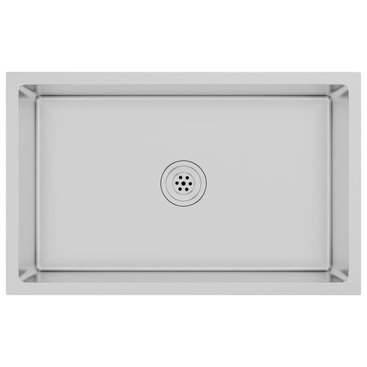 Handgemachte Einbauspüle Edelstahl