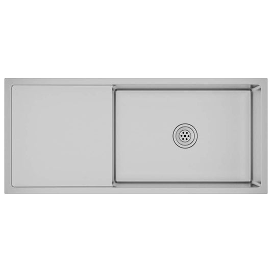 Handgemachte Einbauspüle Edelstahl