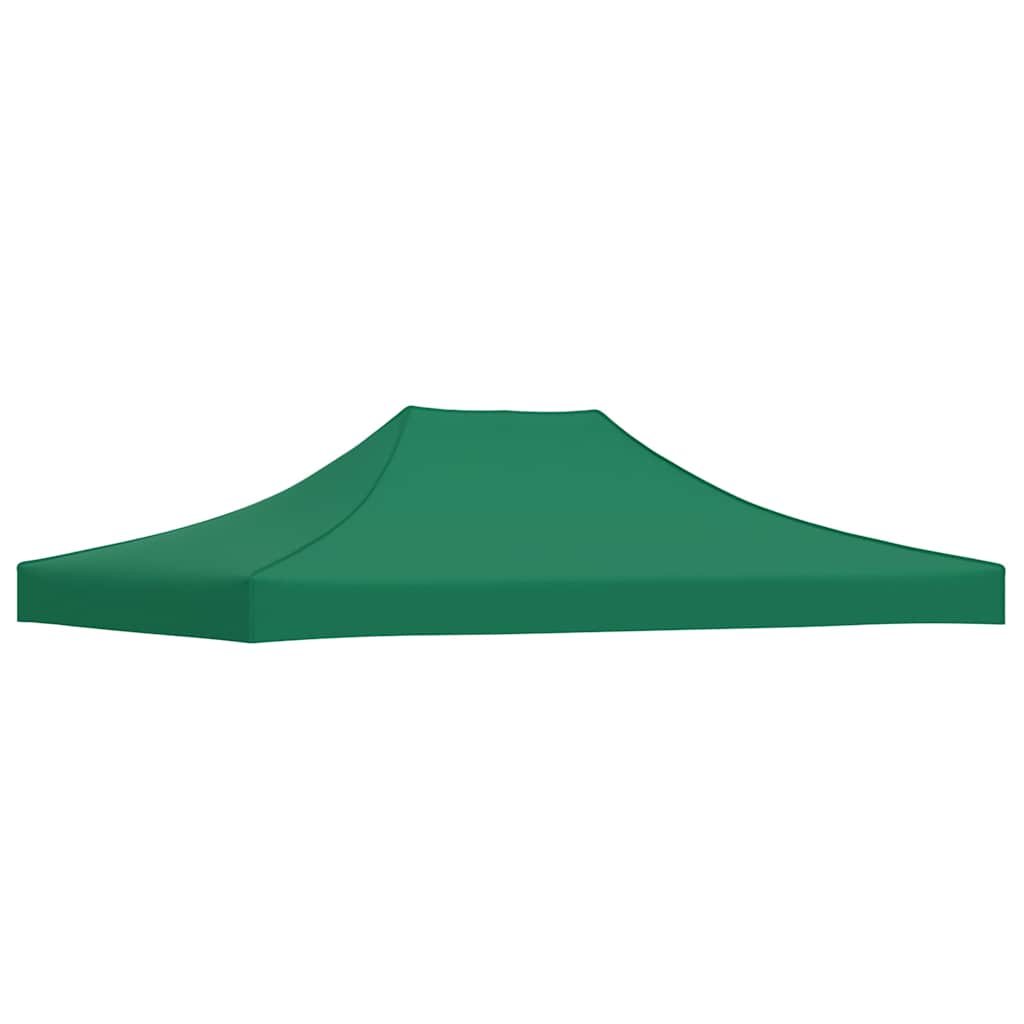 Partyzelt-Dach 4,5x3 m Grün 270 g/m²