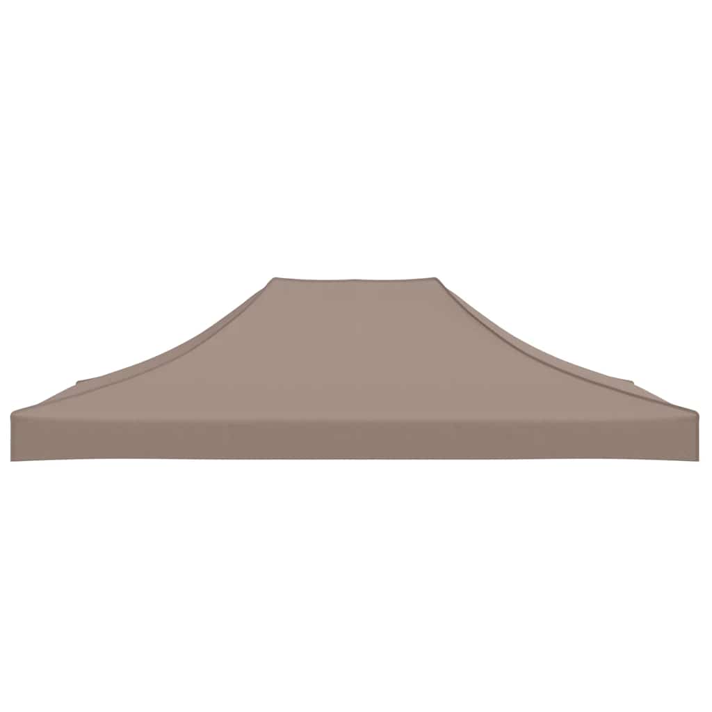 Partyzelt-Dach 4,5x3 m Taupe 270 g/m²
