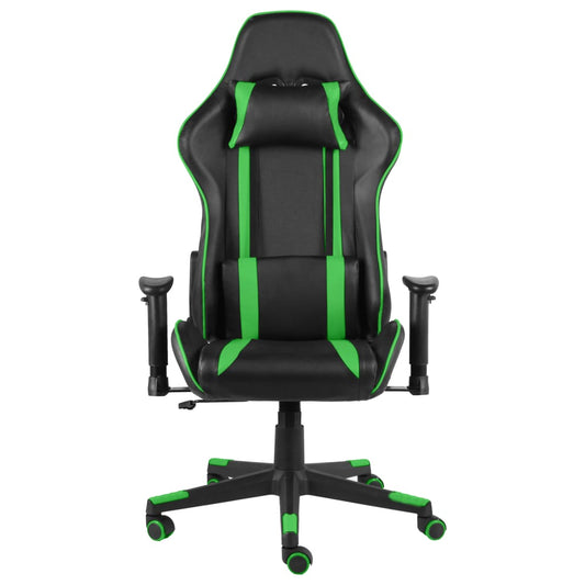 Spillestol Drejelig Grøn PVC