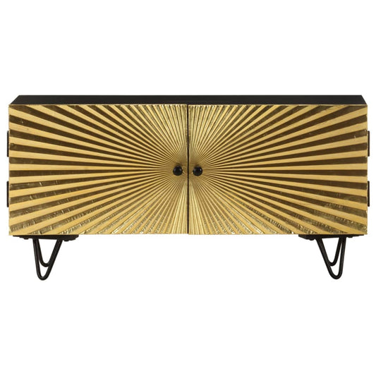 TV-Schrank 90x30x45 cm Mango Massivholz