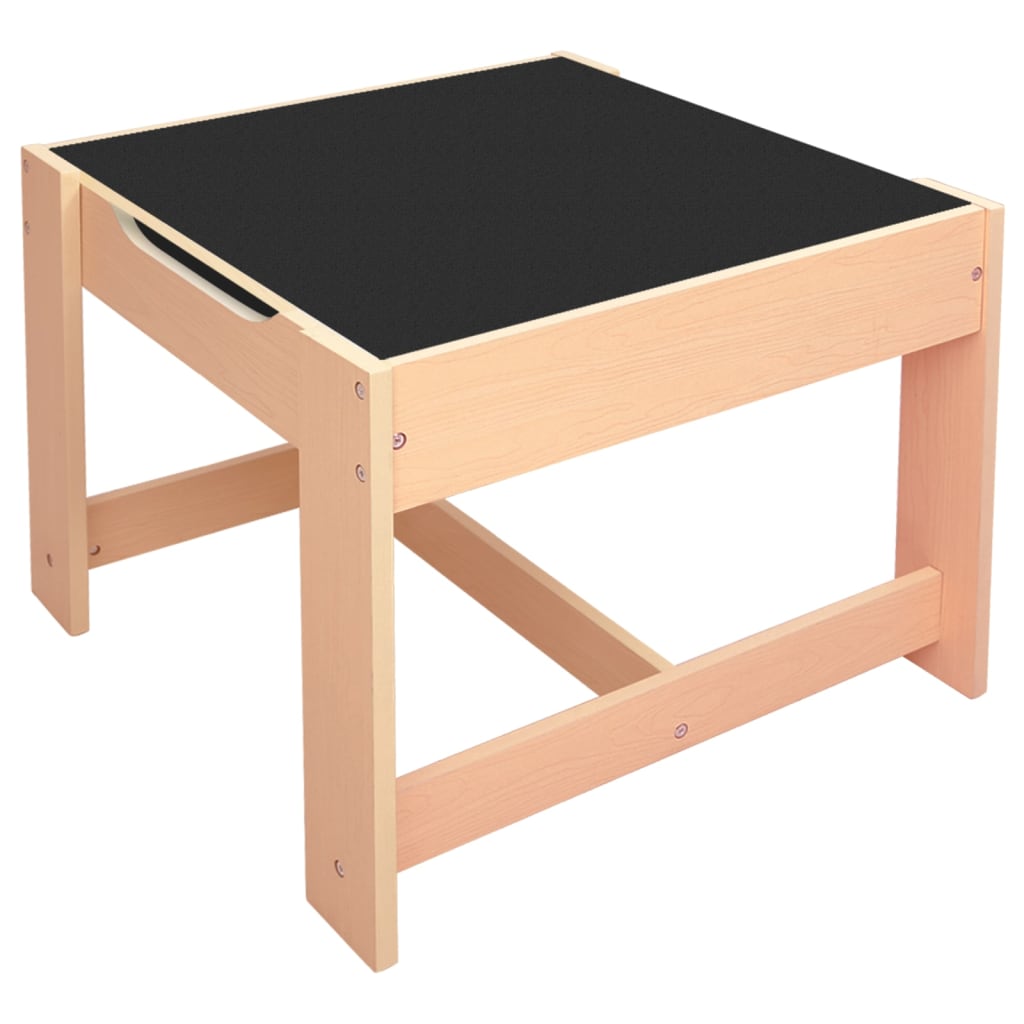 Børnebord med 2 stole MDF