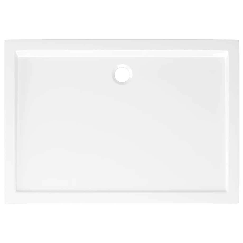Duschtasse ABS Rechteckig Weiß 70x100 cm