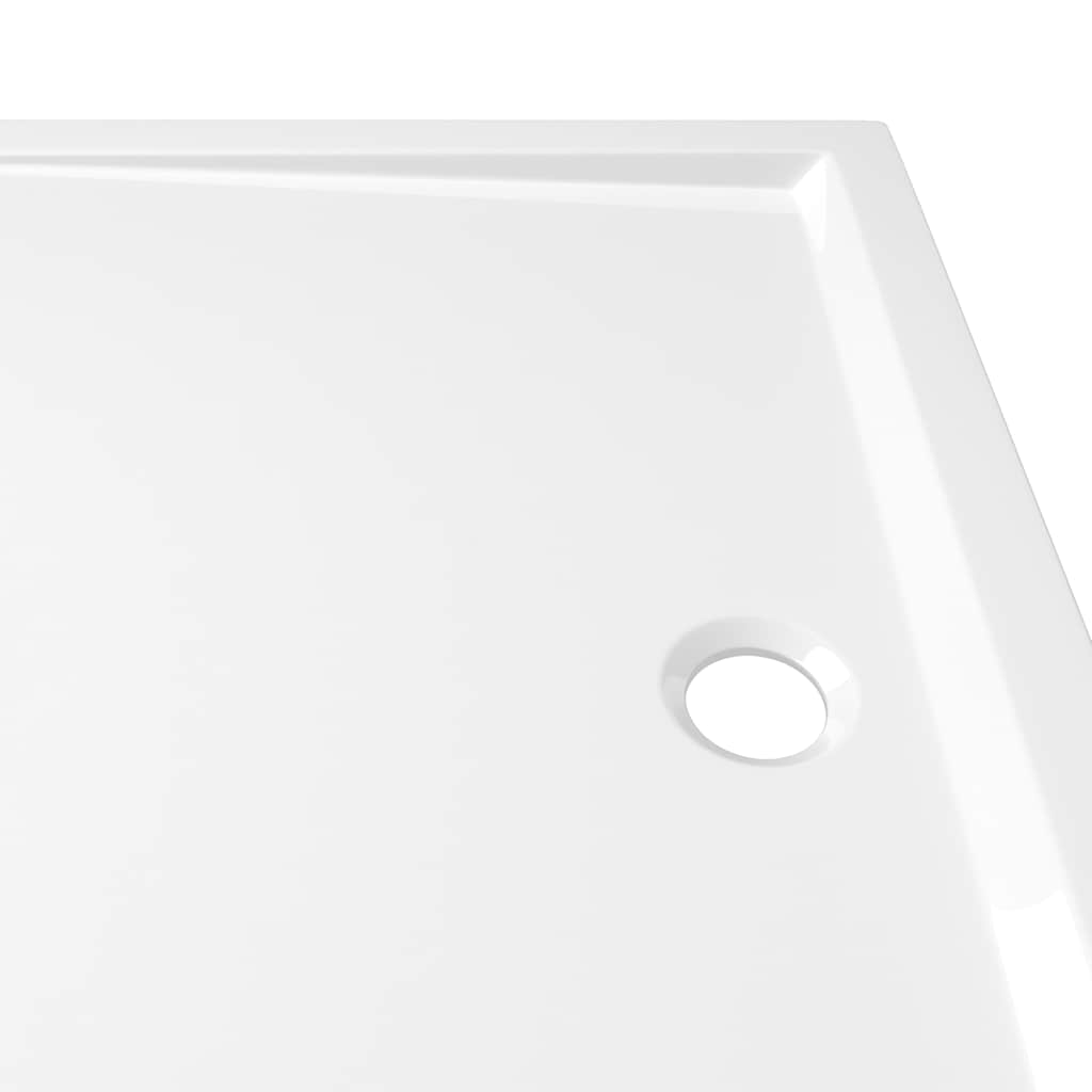 Duschtasse ABS Rechteckig Weiß 70x100 cm