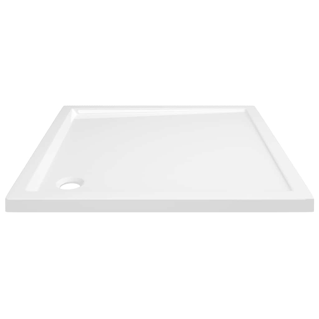 Duschtasse ABS Quadratisch Weiß 80x80 cm