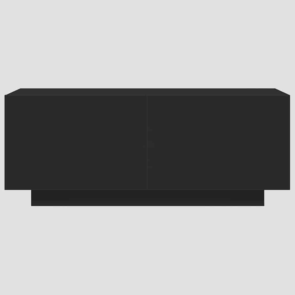 TV-skab Sort 100x35x40 cm Træ Materiale