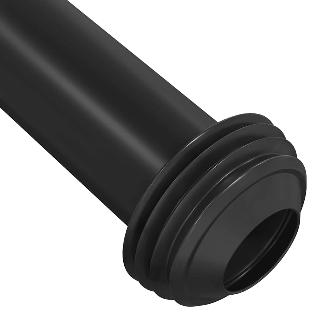 Spülkasten Wasserzulauf Unten 3/6 L Schwarz