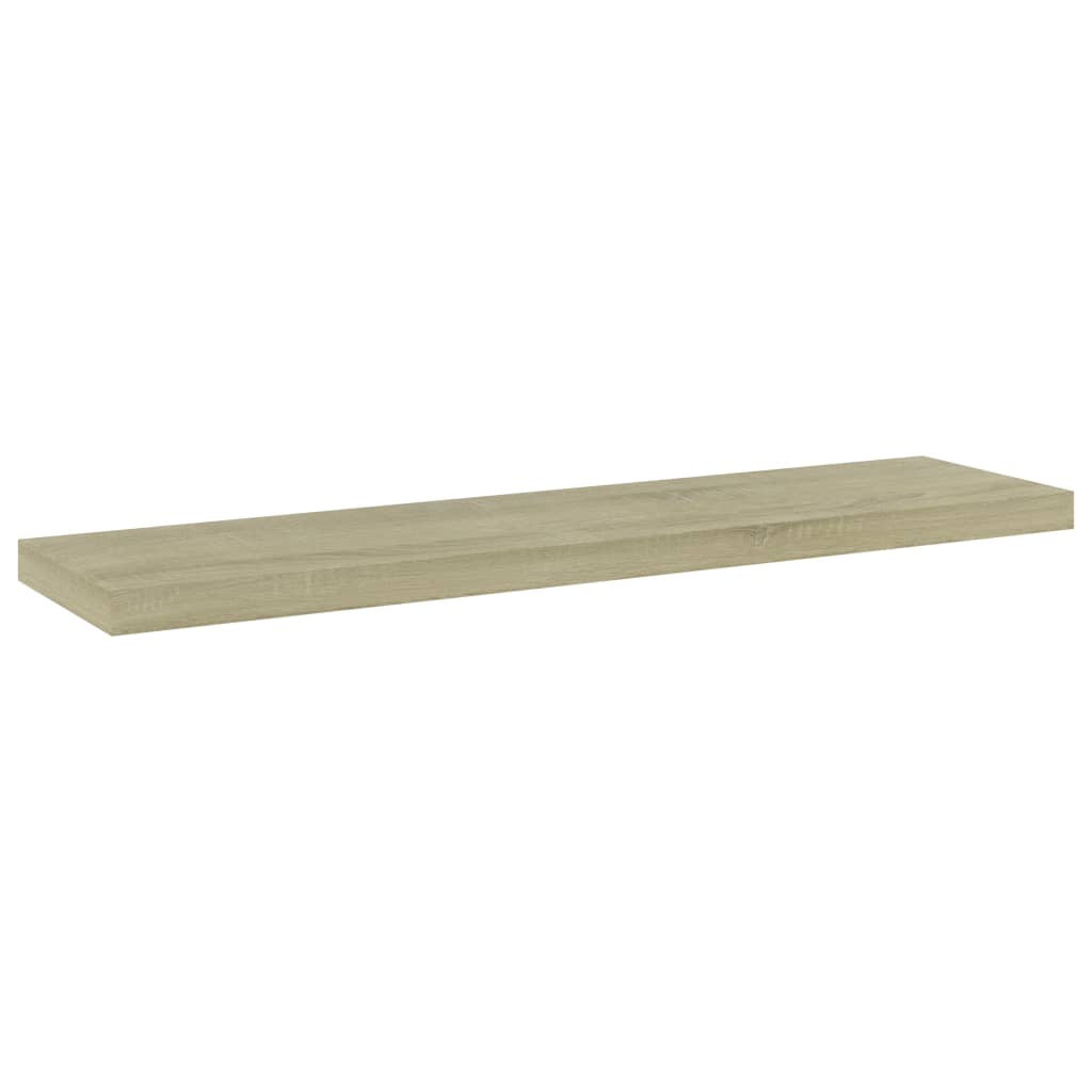 Bücherregal-Bretter 4 Stk. Sonoma-Eiche 40x10x1,5 cm