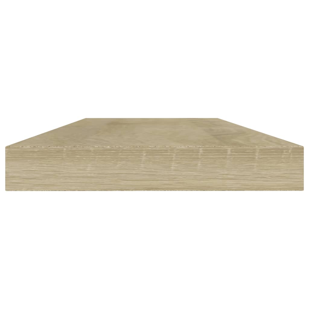 Bücherregal-Bretter 4 Stk. Sonoma-Eiche 40x10x1,5 cm