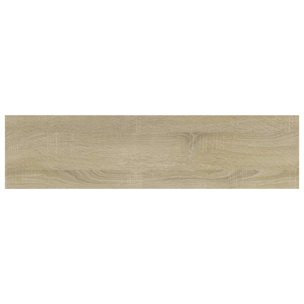 Bücherregal-Bretter 4 Stk. Sonoma-Eiche 40x10x1,5 cm