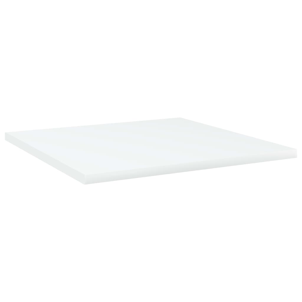 Bücherregal-Bretter 4 Stk. Weiß 40x40x1,5 cm Holzwerkstoff