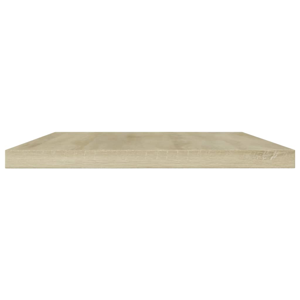Bücherregal-Bretter 4 Stk. Sonoma-Eiche 60x10x1,5 cm
